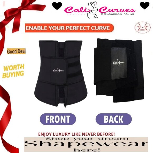 📢 CALI CURVES Snatched FAJAS Waist ➕🆒 BELT Slim Trainer SHAPEWEAR💸BUY NOW‼️🟢 - Picture 8 of 16